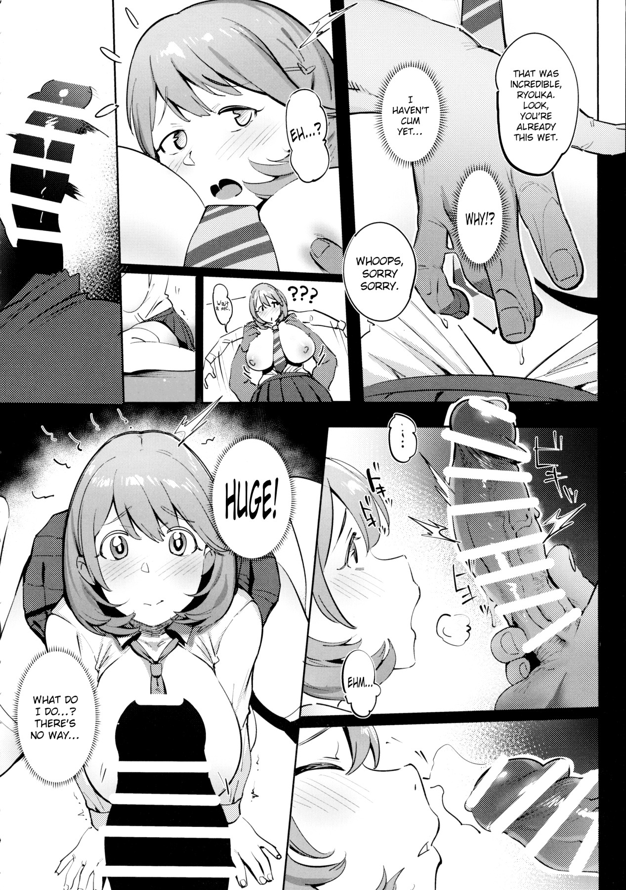 Hentai Manga Comic-Secret Lewd Breasts Remake-Read-12